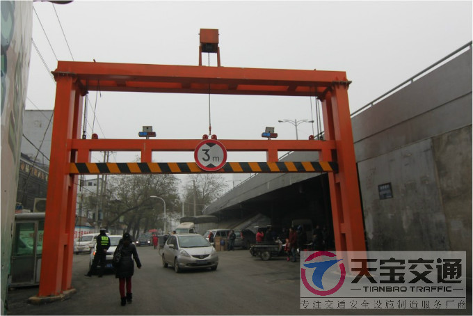 沧州公路限高架杆生产厂家|道路限高架标杆加工厂家