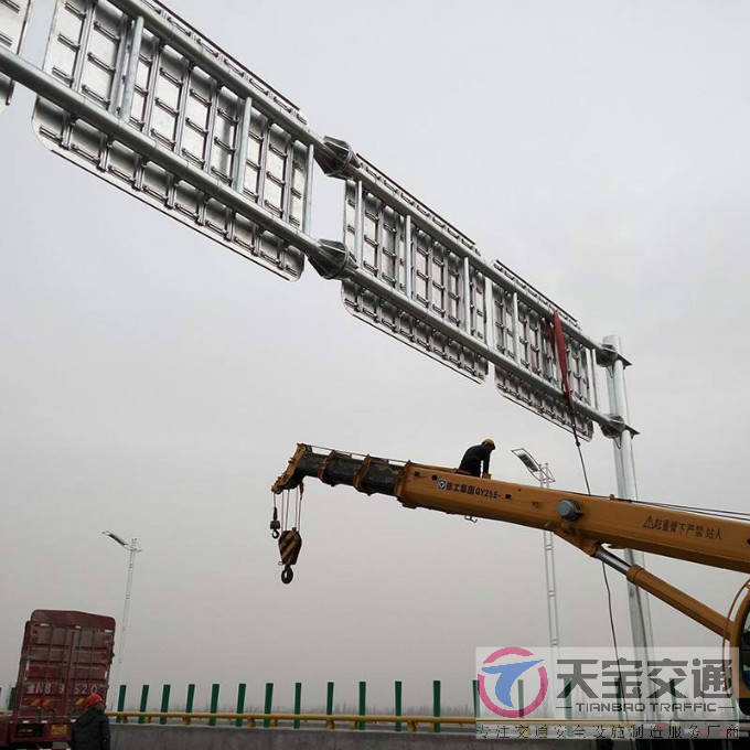沧州高速公路标志杆厂家 指引着人们安全行驶